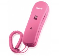 Телефон проводной BBK BKT-100 RU розовый