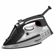 ATH-5574 black-white   утюг с пароувлажнением