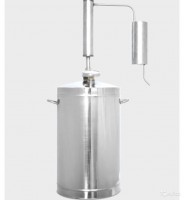 Дистиллятор Первач - Премиум Классик 16Т, домашний 16 л, охладитель с сухопарником, термометр