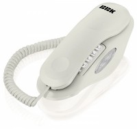 Телефон проводной BBK BKT-104 RU белый