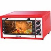 Жарочный шкаф EFBA 5004, 42л, 1200 Вт, таймер, гриль, красный