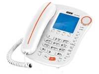 Телефон проводной BBK BKT-253 RU белый
