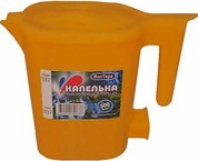 Чайник электрический Капелька, оранжевый