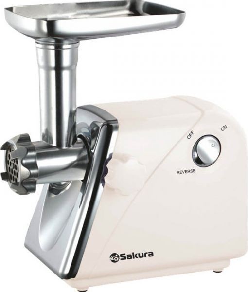 Мясорубка электрическая Sakura SA-6412, 1400Вт., реверс