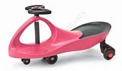 Машинка детская «БИБИКАР»  с полиуретановыми колесами, розовая DE 0044