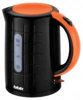 Чайник BBK EK-1703P черн./оранж, пластик,об.1,7л.,2200Вт.,контроллер : Strix ( KeAi)