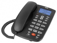 Телефон проводной BBK BKT-78 RU черный