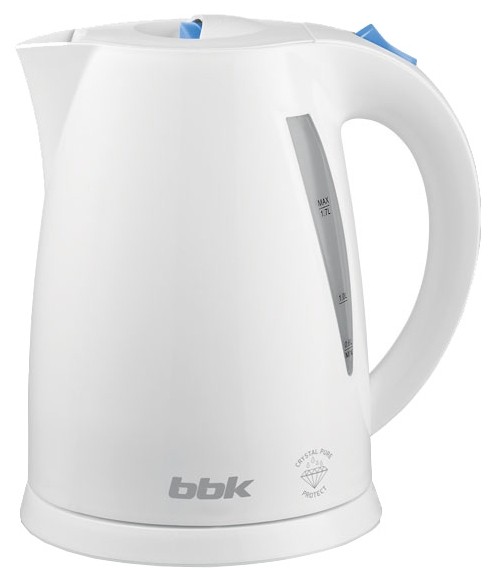 Чайник BBK EK-1707P белый,об.1,7л.,2200Вт., пластик