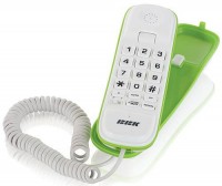 Телефон проводной BBK ВКТ-108 RU бело-зеленый