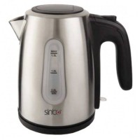 Чайник электрический Sinbo SK-7332 1.5л. 2200Вт серебристый металл