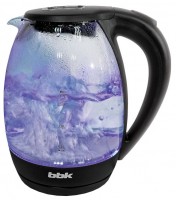 Чайник BBK EK-1720G черн., жаропрочное стекло, об.1,7л., 2200Вт., контроллер : Strix.
