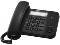 Телефон проводной Panasonic KX-TS2352 RU-B черный
