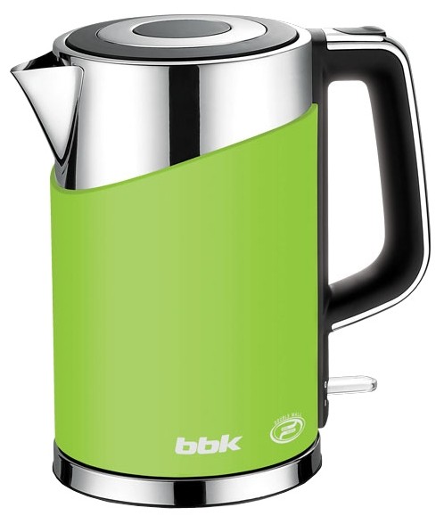 Чайник BBK EK-1750P зеленый, об.17л.,2200Вт., термостойкий пластик, внутри нерж. сталь.