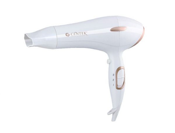 Фен Centek CT-2235 (бел+золото)