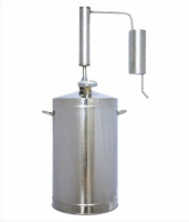 Дистиллятор Первач - Премиум Классик 20Т, домашний 20 л., охладитель с сухопарником, термометр