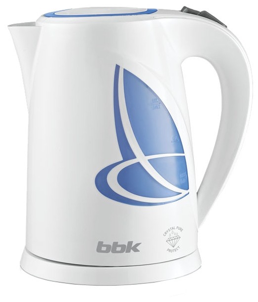 Чайник BBK EK-1803P белый/голубой,об.1,8л.,2200Вт.,теомопластик.