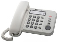 Телефон проводной Panasonic KX-TS2352 RU-W белый