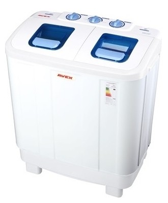 Стиральная машина AVEX XPB 65-55AW, 300/160Вт., 6/5,5кг, с отжимом