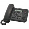Телефон проводной Panasonic KX-TS2358 RU-B черный_АОН, Caller ID