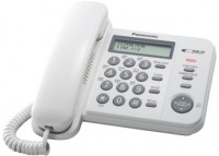 Телефон проводной Panasonic KX-TS2358 RU-W белый_АОН, Caller ID