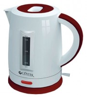 Чайник Centek CT-1063 (бел/красный) 1.2л, 2000ВТ, LED индикатор включения
