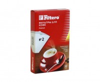 Фильтр для кофеварки FILTERO №2/80, коричневые для кофеварок с колбой на 4-8 чашек