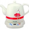 Чайник электрический Viconte VC-3230 красный цветок