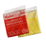 Салфетка из микрофибры M02 30x30см (Желтый)