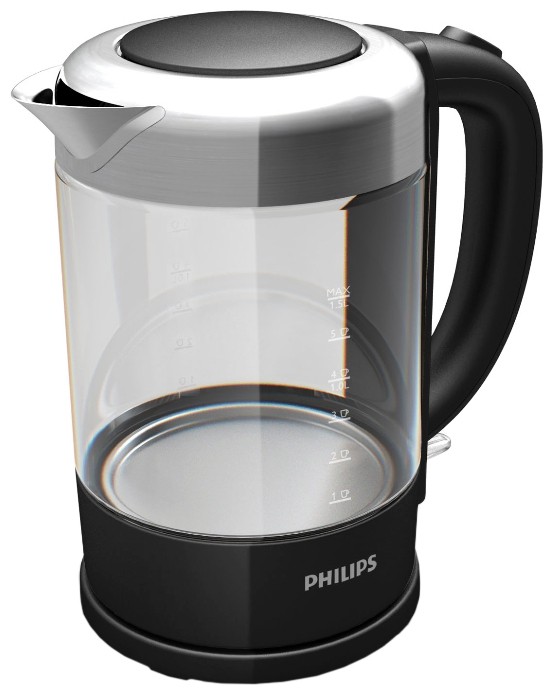 Чайник Philips HD-9340/90 об.1,5л., 2200Вт, нерж.сталь/стекло