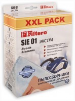 Мешок-пылесботник Экстра FILTERO SIE-01 (8) XXL PACK