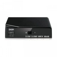 Ресивер цифровой телевизионный BBK SMP-240HDT2  т.серый
