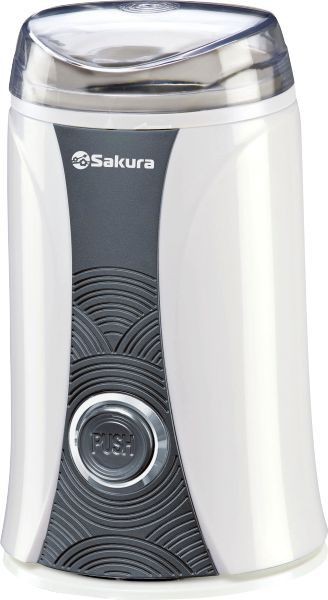 Кофемолка Sakura SA-6152G, 150Вт.,  50гр.,  бел сер