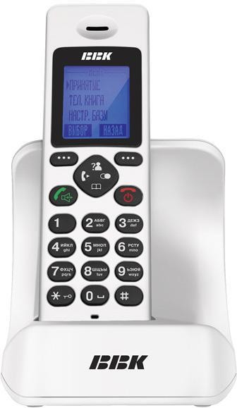 Телефон DECT BBK BKD-821 белый