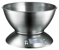 Весы кухонные Sakura SA-6064 электронные, 5кг., нерж., термометр