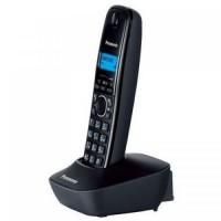 Телефон DECT Panasonic  KX-TG1611 RU-H чёрный_т.серая подставка