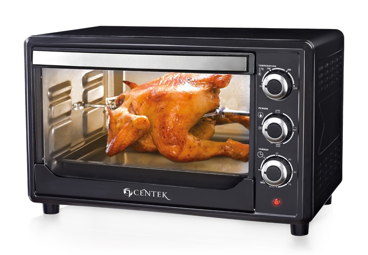 Жарочный шкаф Centek CT-1530 GRILL черный