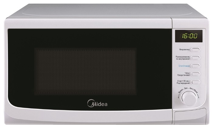 СВЧ печь MIDEA AM-820 CWW-W,об.20л.,800Вт., упр-е: электронное