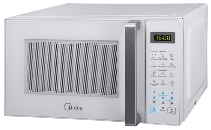 СВЧ печь MIDEA EG-820 CXX-W_гриль, 20л., упр-е сенсорное, белый