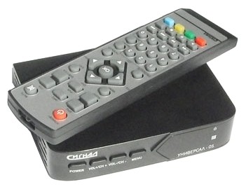 Ресивер эфирный цифровой DVB-T2 HD Универсал-02