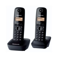 Телефон DECT Panasonic  KX-TG1612 RU-H т.серый +дополнительная трубка