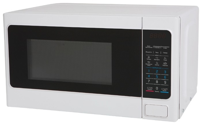 СВЧ печь MIDEA EM-820 CAA-W, об.20л., 800Вт.,электронное управление.