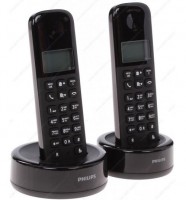 Телефон DECT Philips D-1302B/51