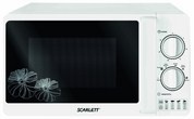 СВЧ-Печь Scarlett SC-MW9020S01M, об.20л.,700Вт.,белый