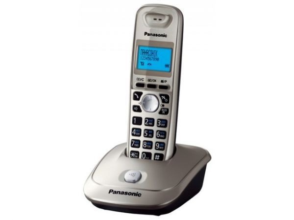 35249_033193dt0k.jpg Телефон DECT Panasonic  KX-TG2511 RU-T т.серый металлик