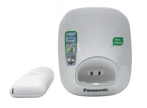 844276e01496ff5642885d5f3ac21aa7.jpeg Телефон DECT Panasonic  KX-TG5511RU-W белый, цифр.автоответчик