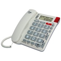 Телефон проводной RITMIX RT-570 ivory