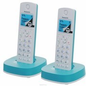 Телефон DECT Panasonic KX-TGC312RUC +доп.трубка бел./гол.