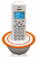 Телефон DECT ВВК BKD-815 бело-оранжевый
